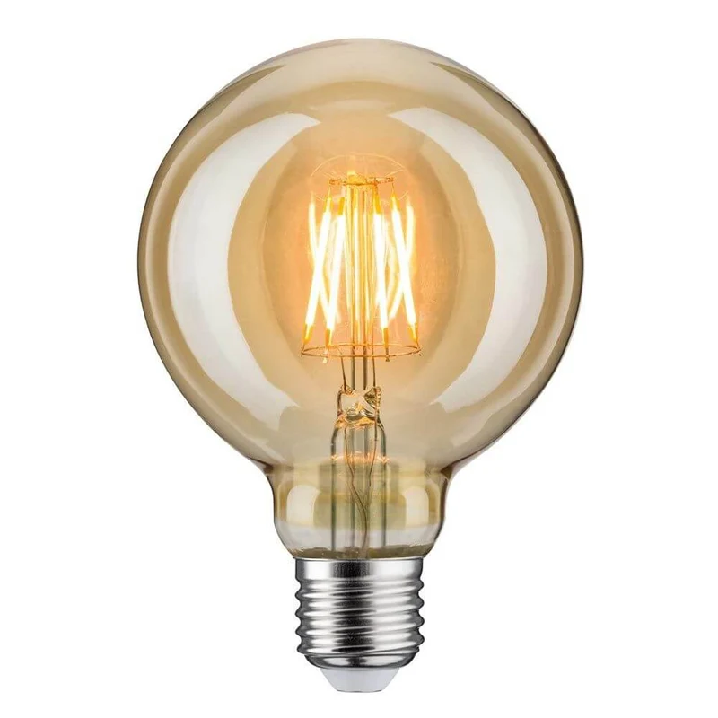 E27 6,5W LED Globe Gold Vintage Ø 9,5cm 1700K