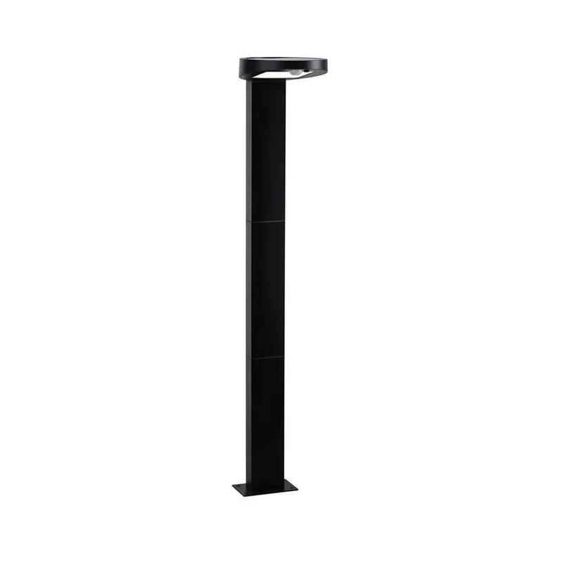LED Solar Pollerleuchte Ryse mit Sensor IP44 3000K Anthrazit