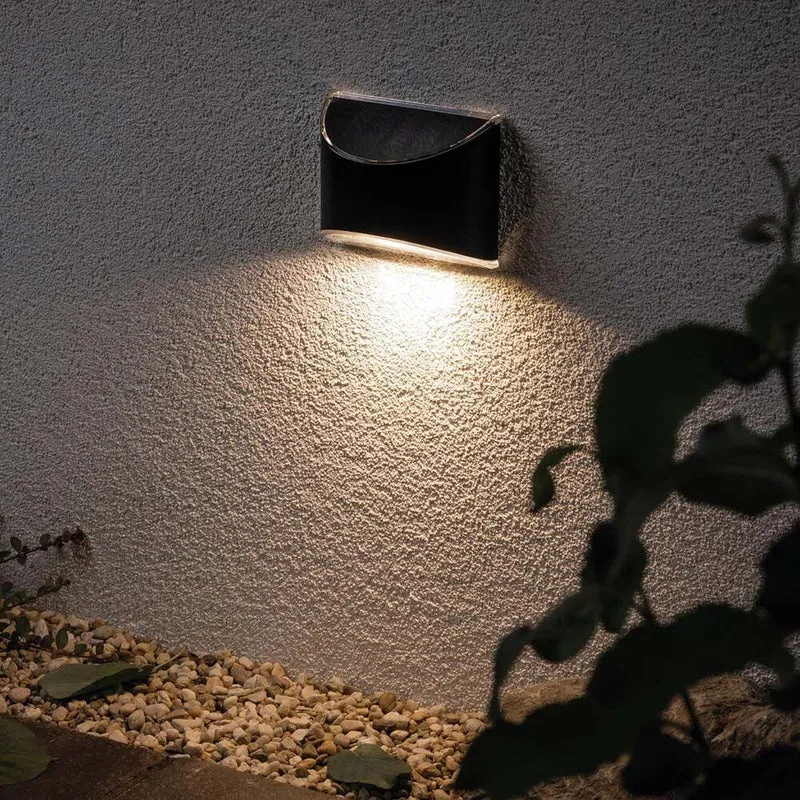LED Solar Wegeleuchte IP44 3000K Anthrazit
