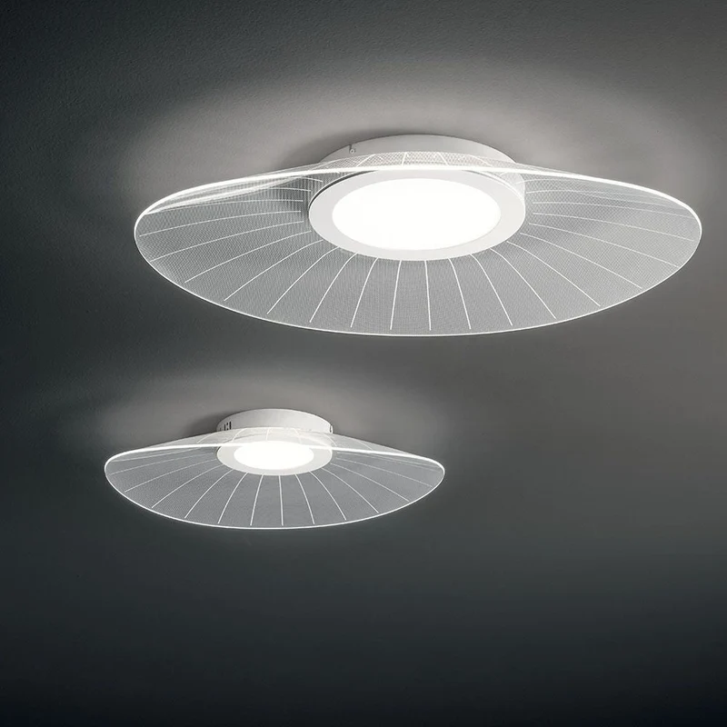 Vela LED Deckenleuchte Klar