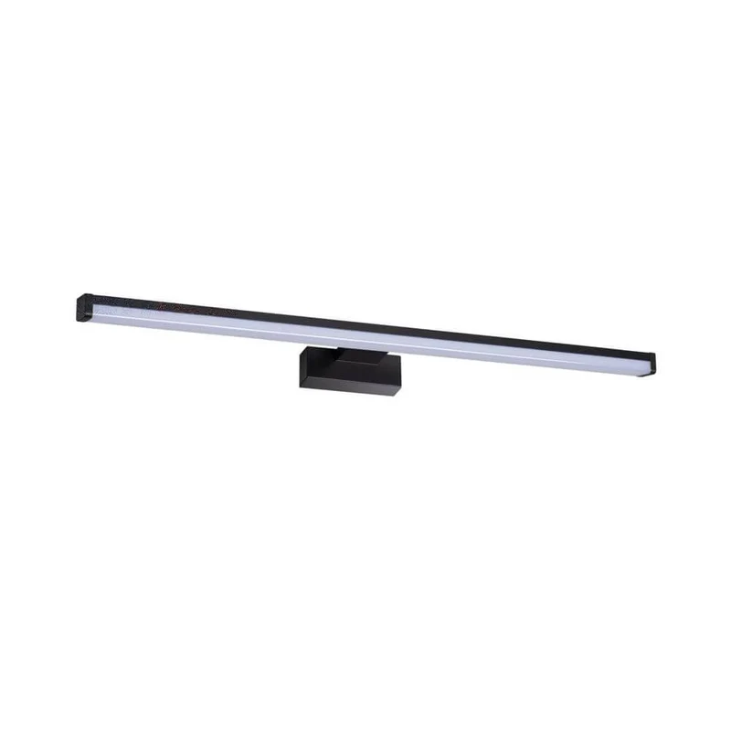LED Spiegellampe Asto 60cm IP44 770lm 4000K Schwarz