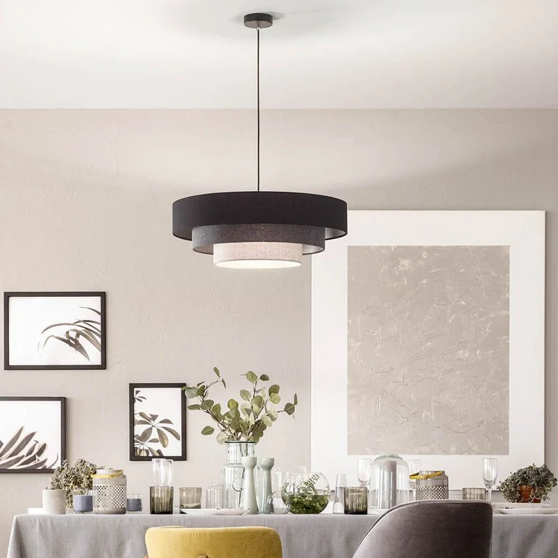 moderne Pendelleuchte Brava Schwarz