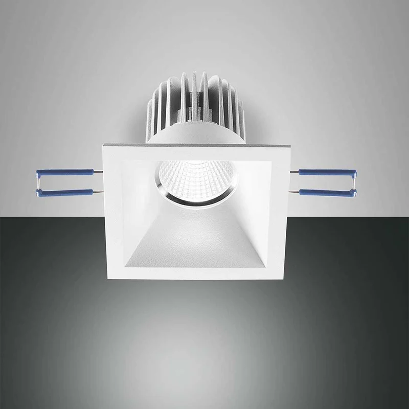 Sigma LED-Einbauspot mit versenkter Fassung Eckig