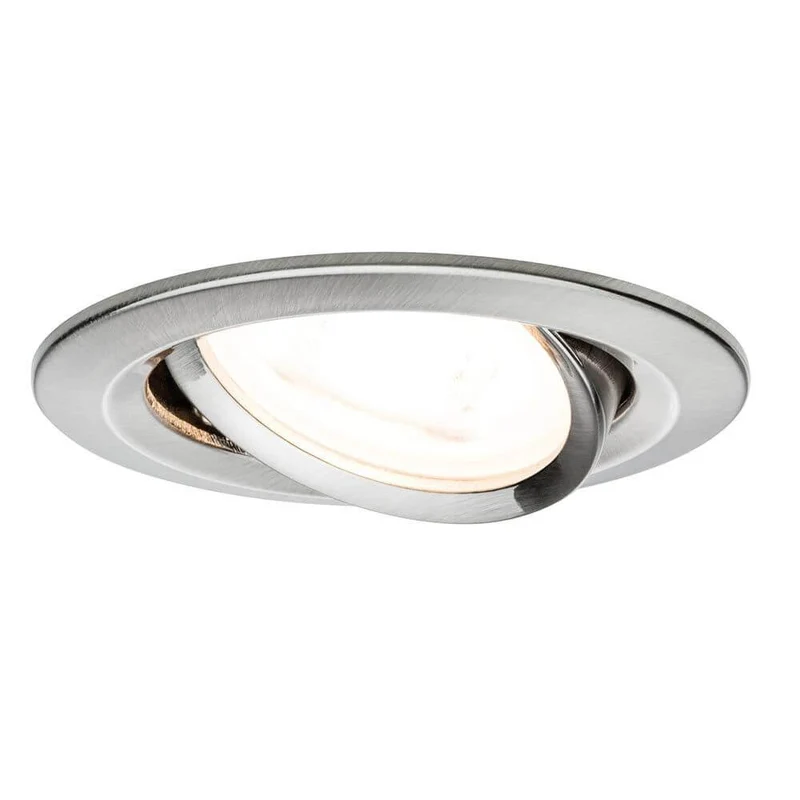 Einbauleuchte Nova IP23 rund Eisen GU10