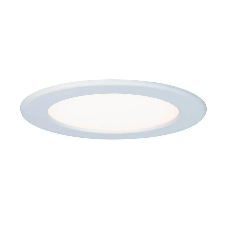 Einbaupanel LED rund 12W 2700K Weiß IP44