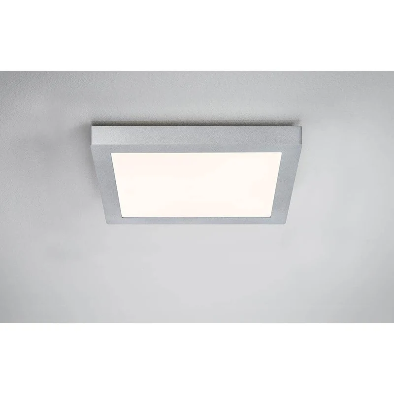LED Deckenlampe Lunar 30x30cm Alu