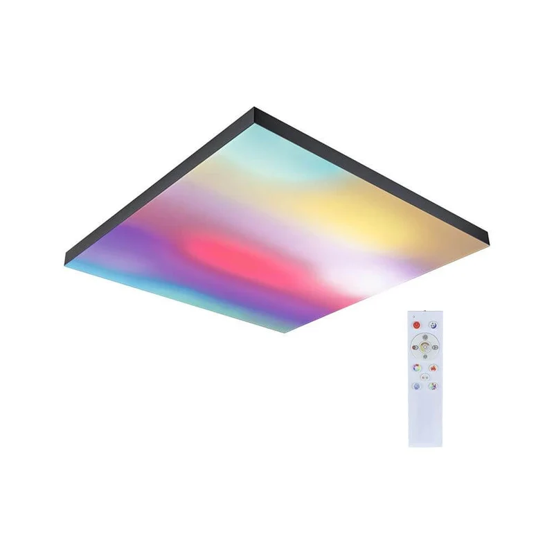 LED Panel Velora Rainbow RGBW Dynamisch Schwarz