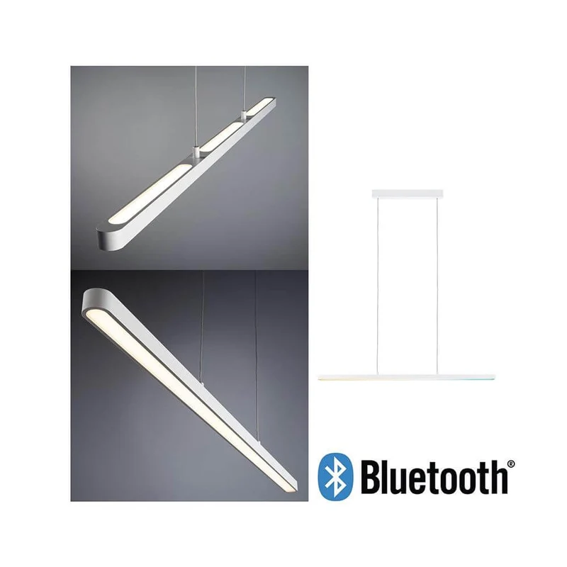 LED Pendelleuchte Smart Home Bluetooth Lento Weiß
