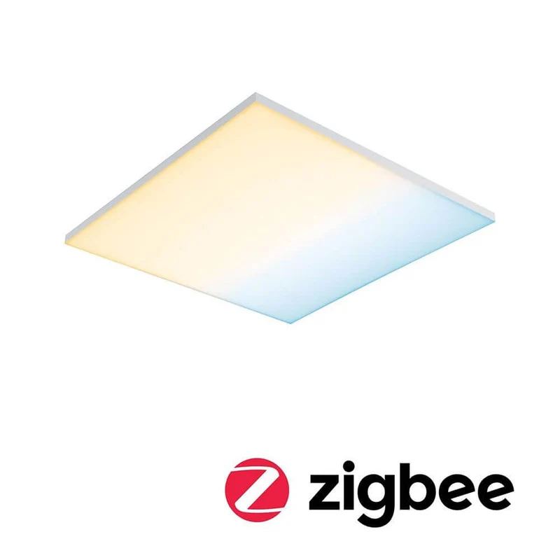 LED Panel Smart Home Zigbee Velora Quadratisch Weiß-Matt