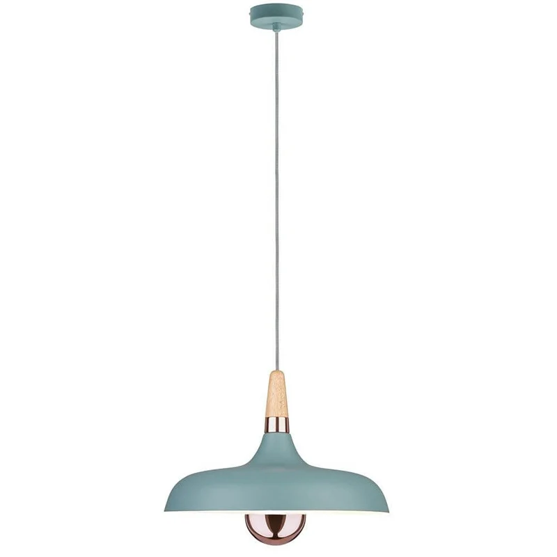 Neordic Juna Holz Pendelleuchte Softgrün