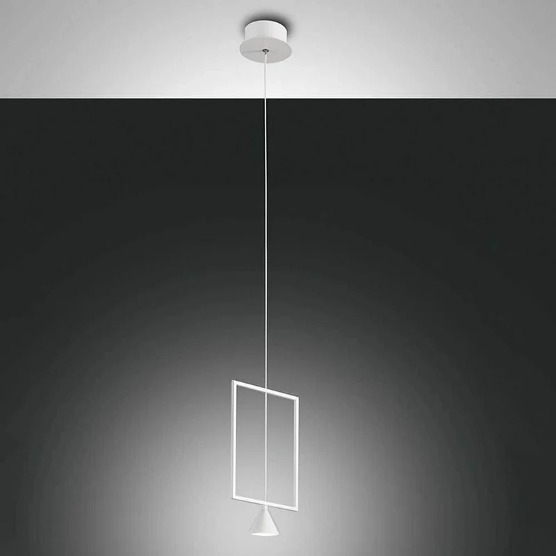 LED Pendelleuchte Sirio Eckig