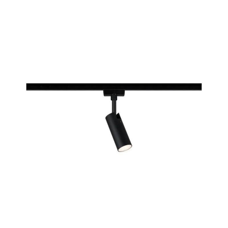 URail LED-Spot Tubo 5W Schwarz Matt 3000K Metall/Kunststoff