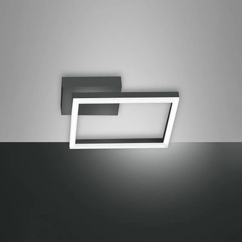 LED Deckenleuchte Bard 1980lm Anthrazit