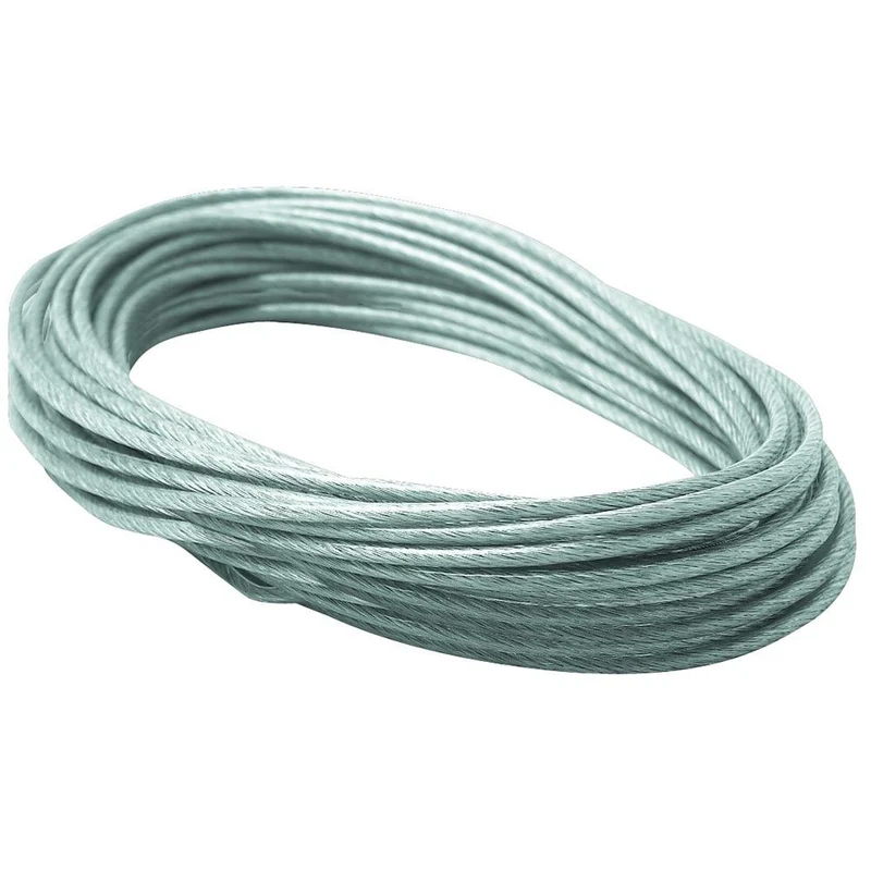 Wire System Light&Easy Sicherheits-Spannseil isoliert 12m 4qmm Klar