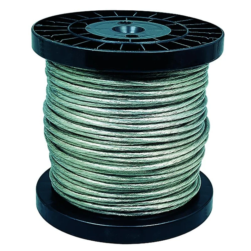 Wire System Light&Easy Sicherheits-Spannseil isoliert 100m 4qmm Klar