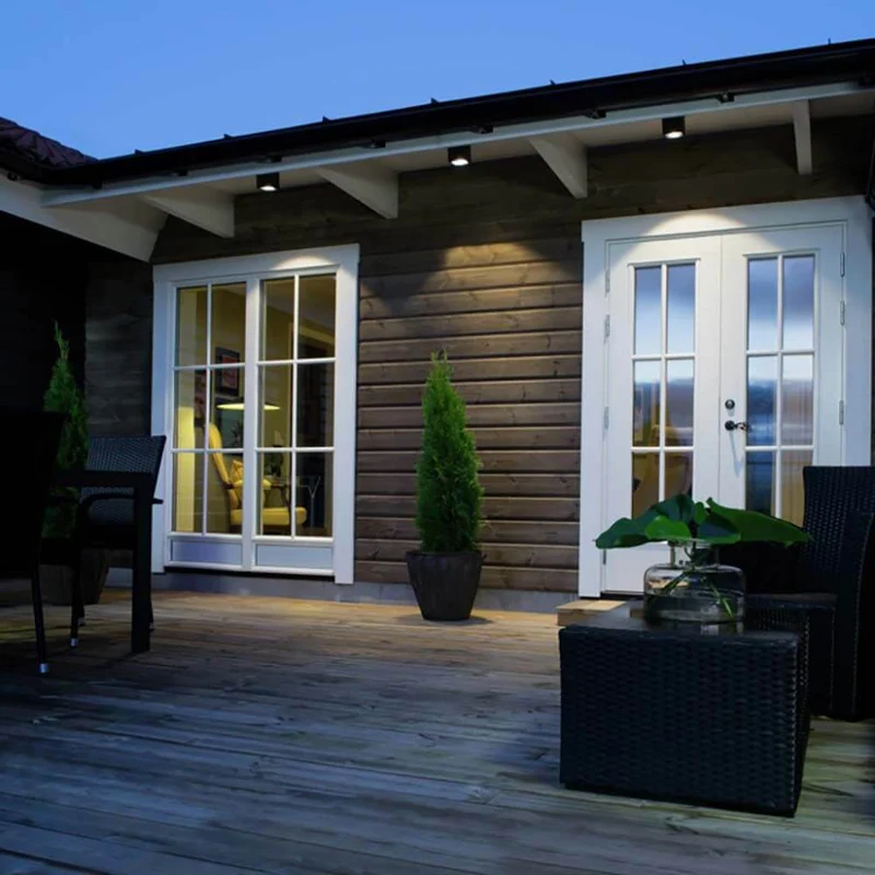 Cesena LED Außen Deckenaufbauleuchte