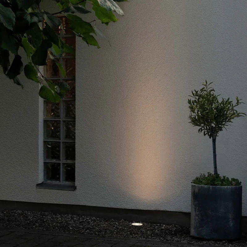 LED Außen-Bodeneinbauspot mit Glasabdeckung IP65