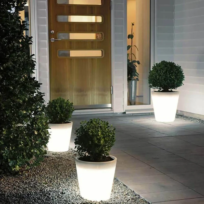 Assisi LED Pflanzentopf