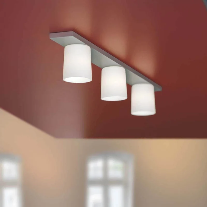 Casablanca Wand- & Deckenleuchte Drum 3-flammig