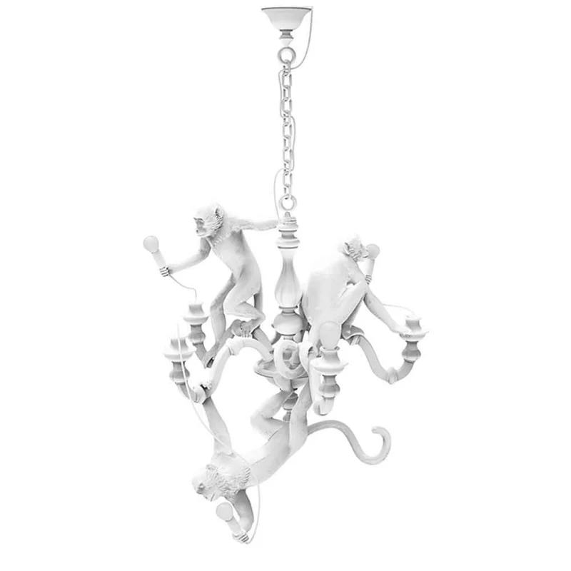 Seletti Monkey Kronleuchter Ø 80cm Pendelleuchte mit 3 Affen