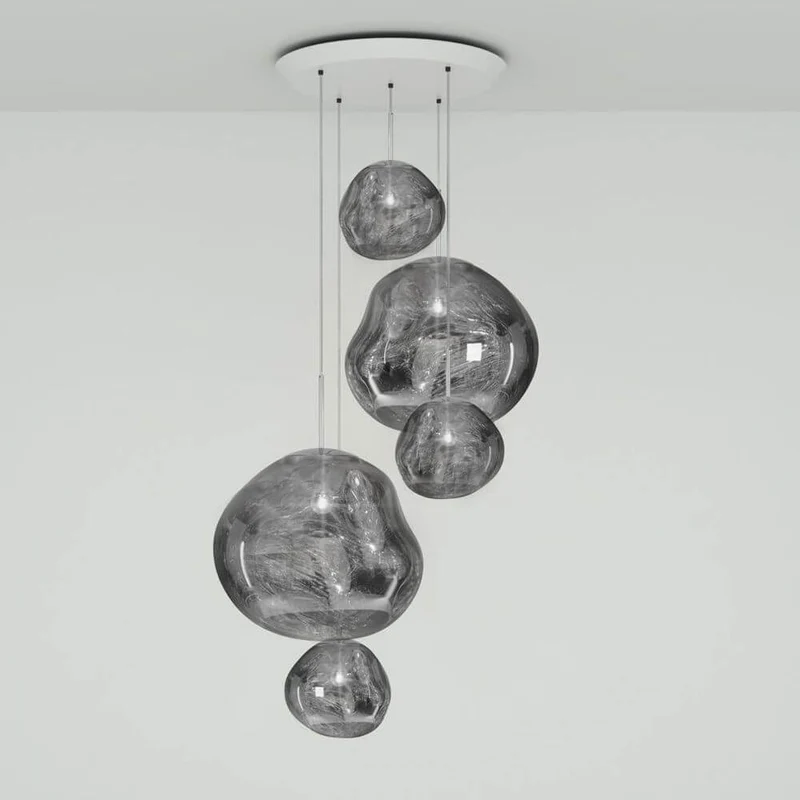 Tom Dixon Melt Large LED Hängelampe 5er Mobile