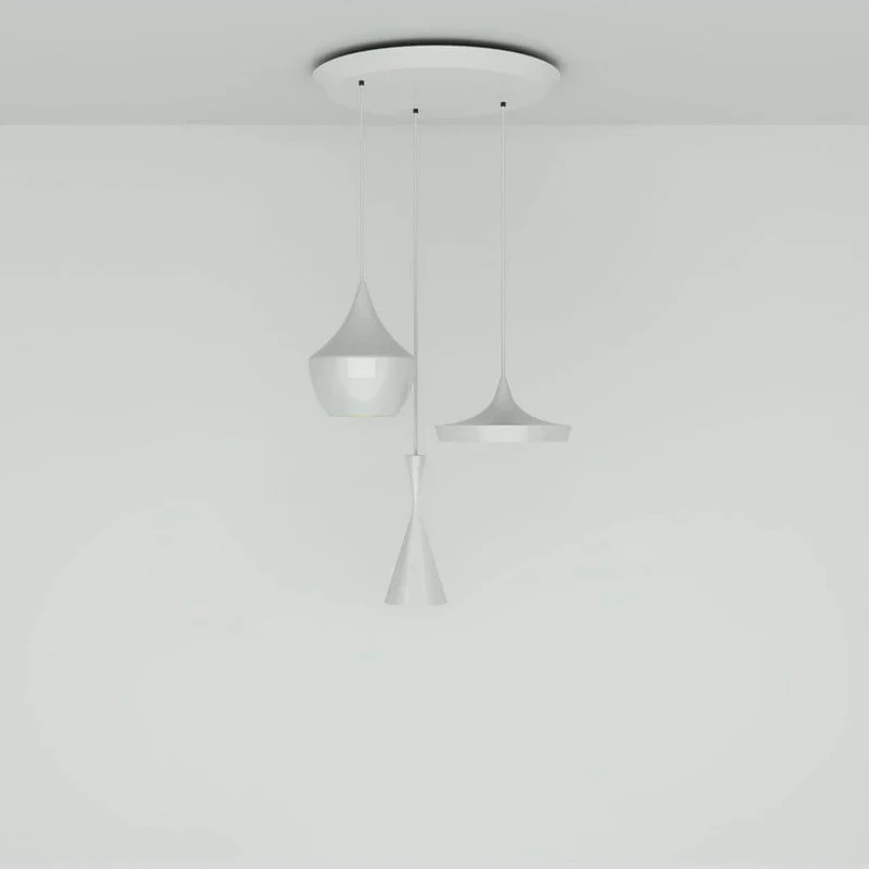 Tom Dixon Beat Trio LED Pendelleuchte 3er Ø 68cm