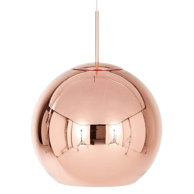 Tom Dixon Copper Round Pendelleuchte Kugel