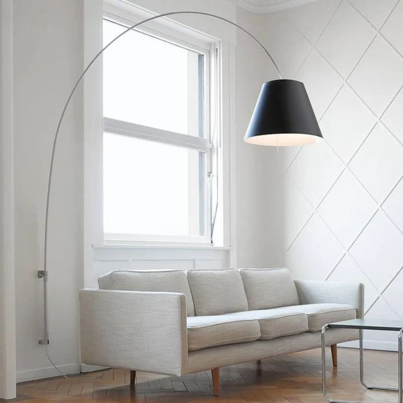 Luceplan Lady Costanza Wandleuchte 215-248cm Alu