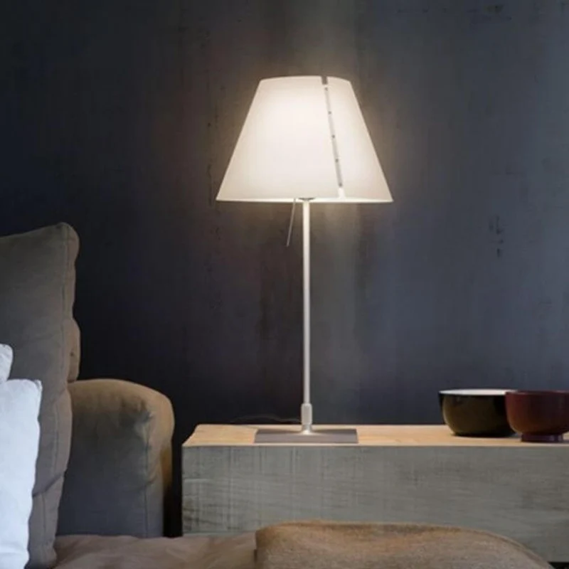 Luceplan Costanzina D13 LED Tischlampe Weiß