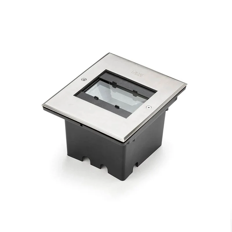 LED Bodeneinbaustrahler mit verstellbarem Lichtaustritt Edelstahl