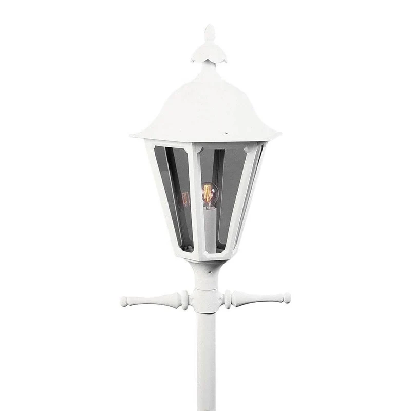 Leuchtenkopf Pallas für Mastleuchte 68cm Weiß