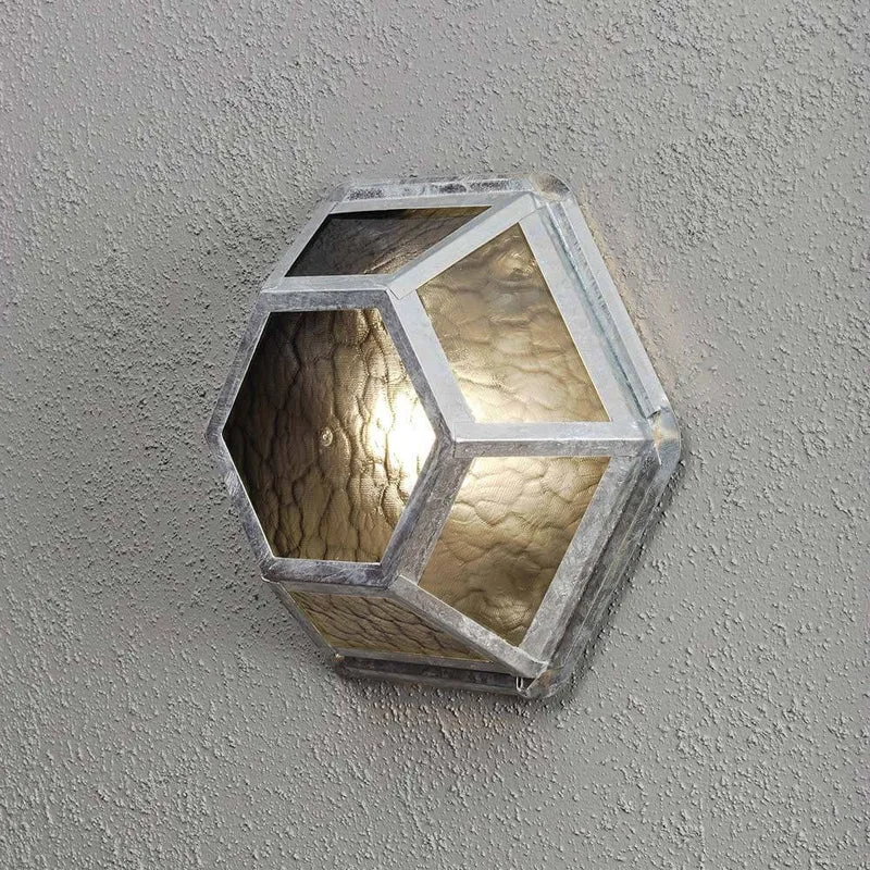 Castor Außen-Wand- & Deckenleuchte rauchfarbenes Acrylglas