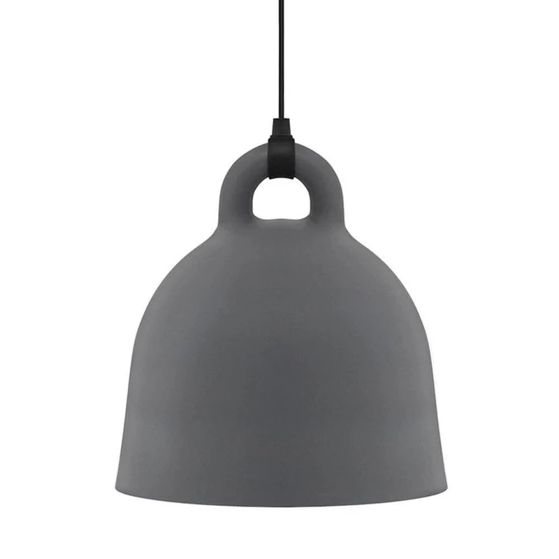 Pendelleuchte Bell L Ø 55cm Grau