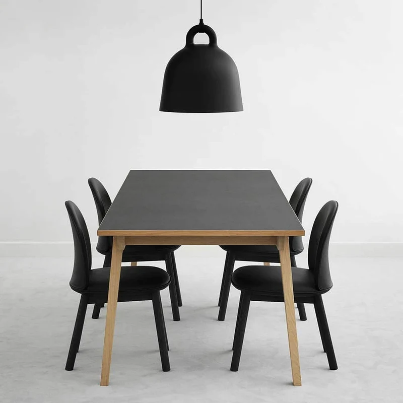 Pendelleuchte Bell L Ø 55cm Schwarz