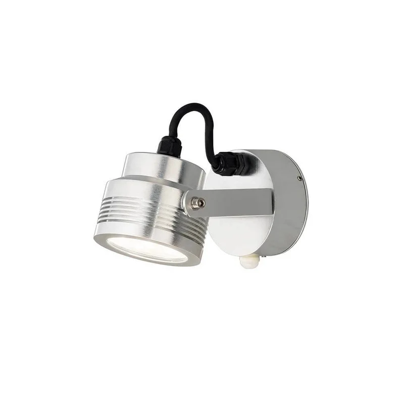 Monza Sensor LED Außen-Wandstrahler schwenkbar Alu