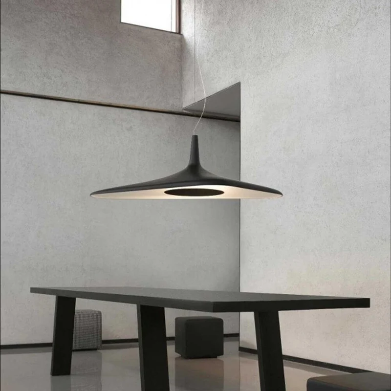 Luceplan LED Hängelampe Soleil Noir 120 x 62cm
