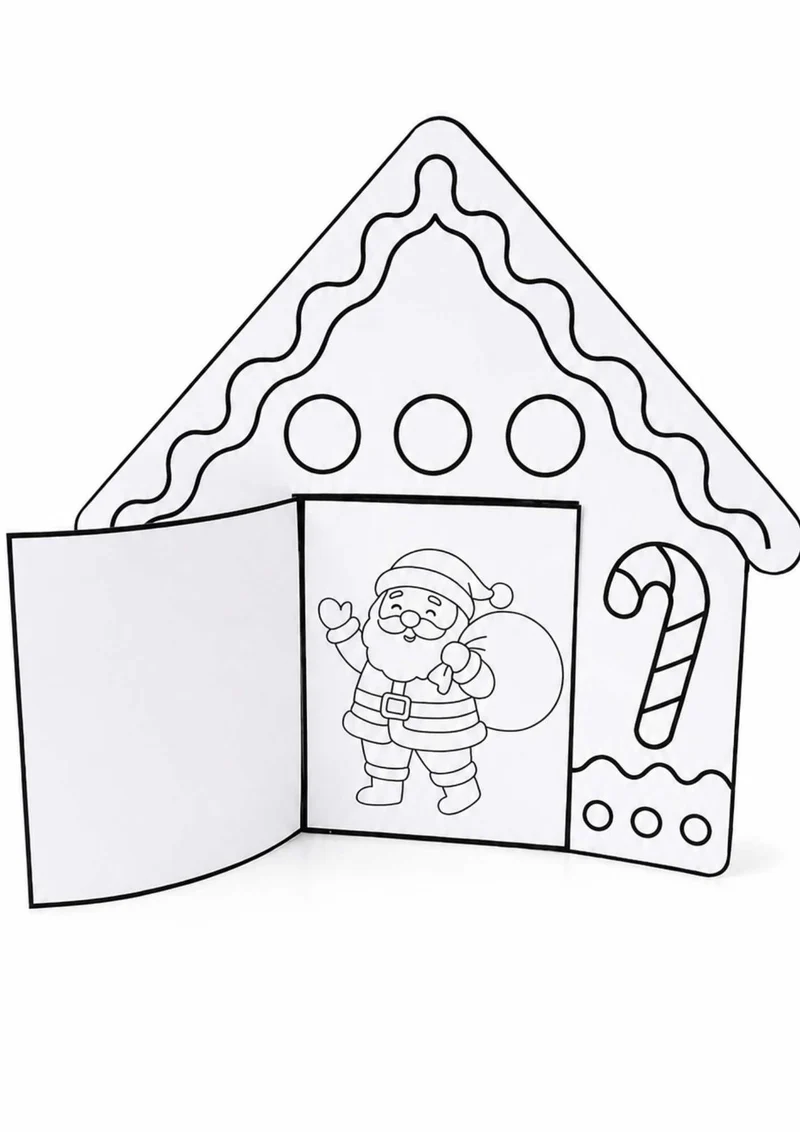 Mitt första pyssel – Pepparkakshus (10 + 1 st)