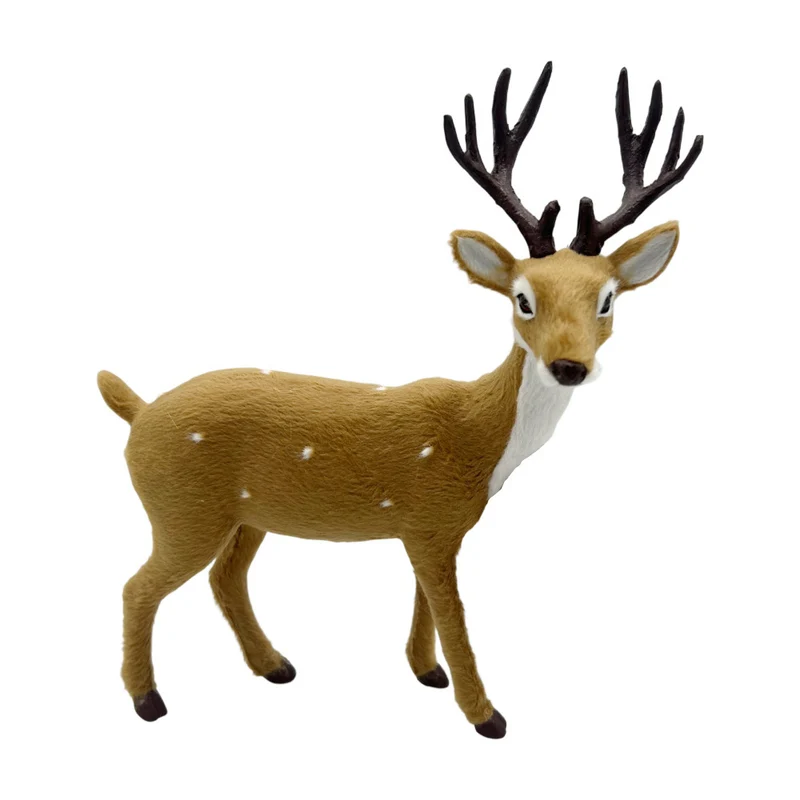 Dåhjort med horn 26 cm hög