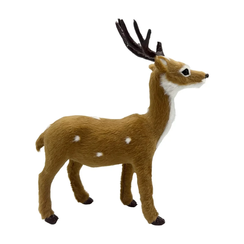 Dåhjort med horn 17 cm hög