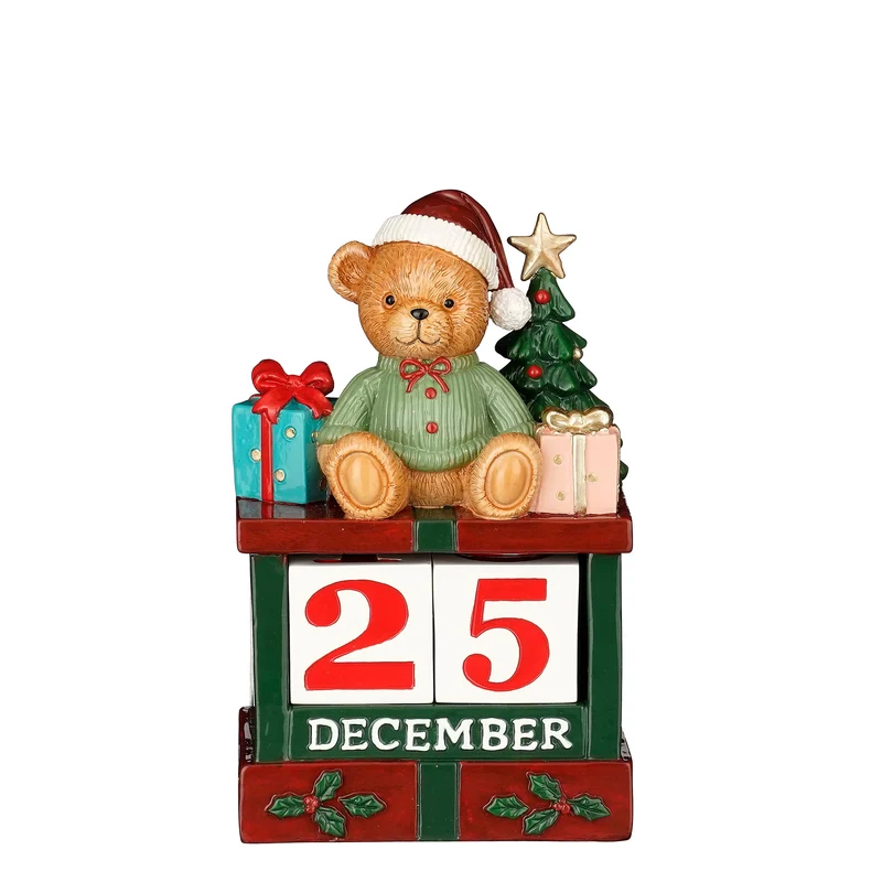 Julkalender med nalle
