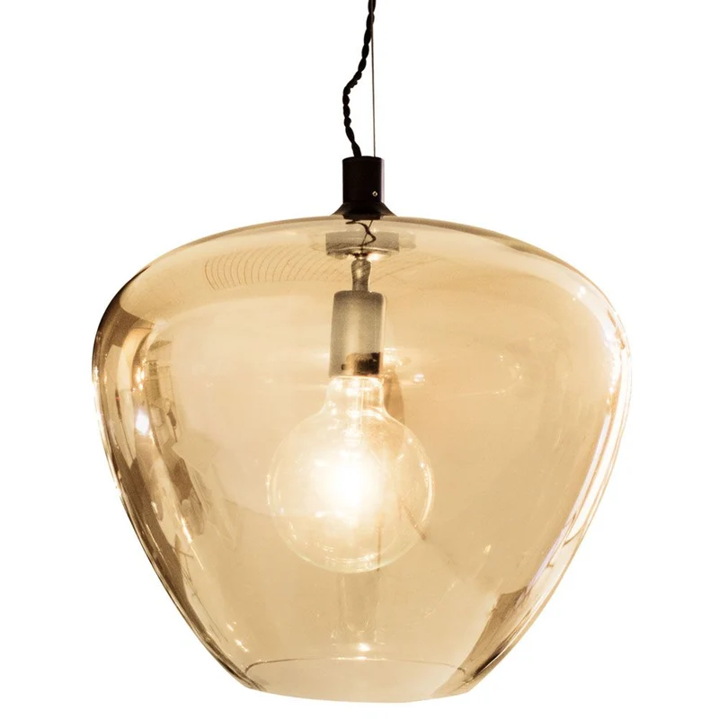 Hängelampe Bellissimo Grande Ø 40cm Amber