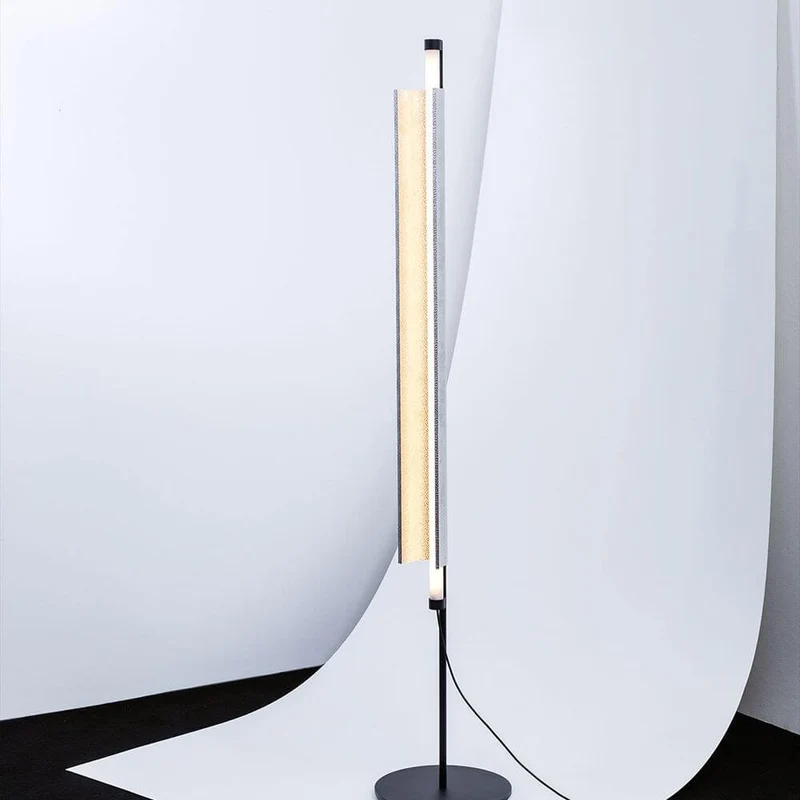 Pulpo LED Stehleuchte RL2 160cm Schwarz, Alu