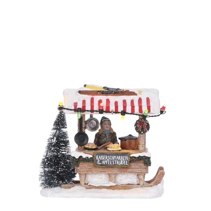 Luville Julstånd på släde