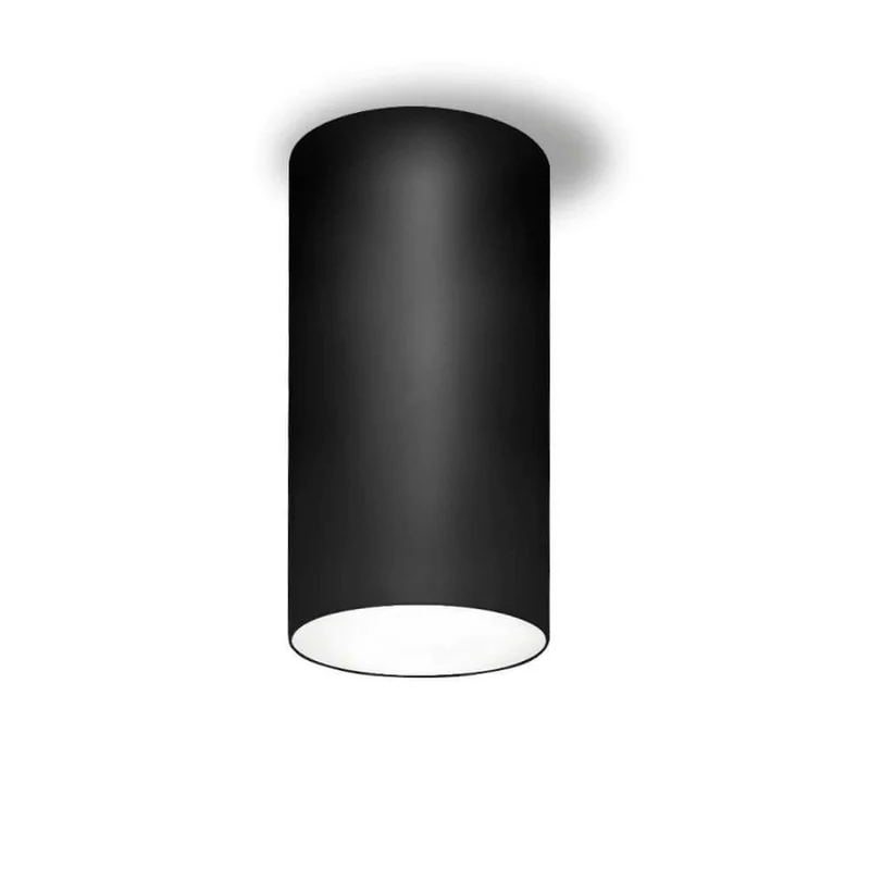 Panzeri One LED-Deckenleuchte 2700K Schwarz