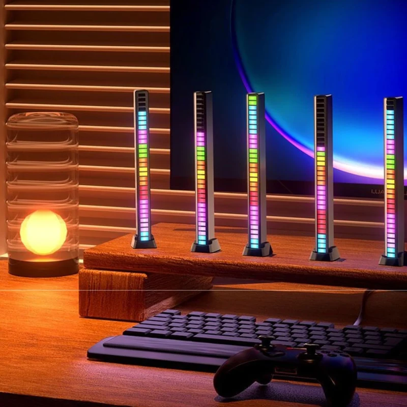 Gaming Ljudstyrd RGB Ljustång (16 LED)