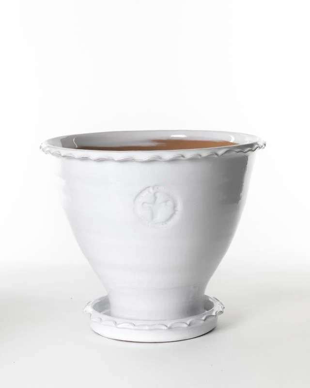 Kruka Sturehof - Adelcrantz, 21 cm vit