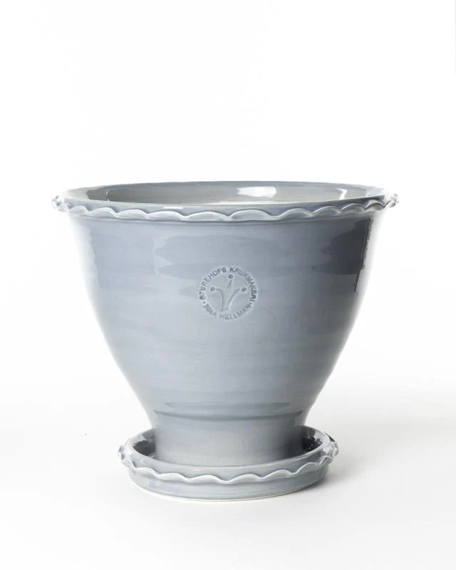 Kruka Sturehof - Adelcrantz, 21 cm grå
