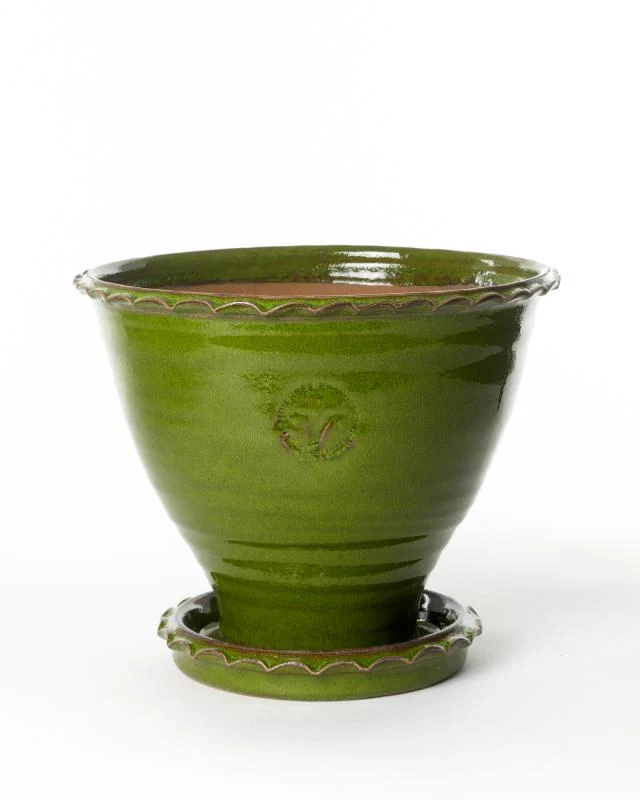 Kruka Sturehof - Adelcrantz, 21 cm grön