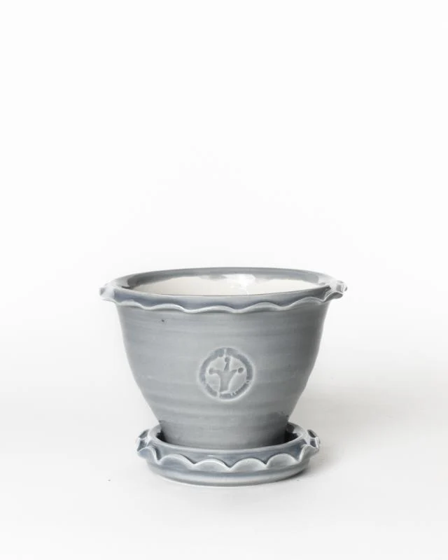 Kruka Sturehof - Adelcrantz, 11 cm grå