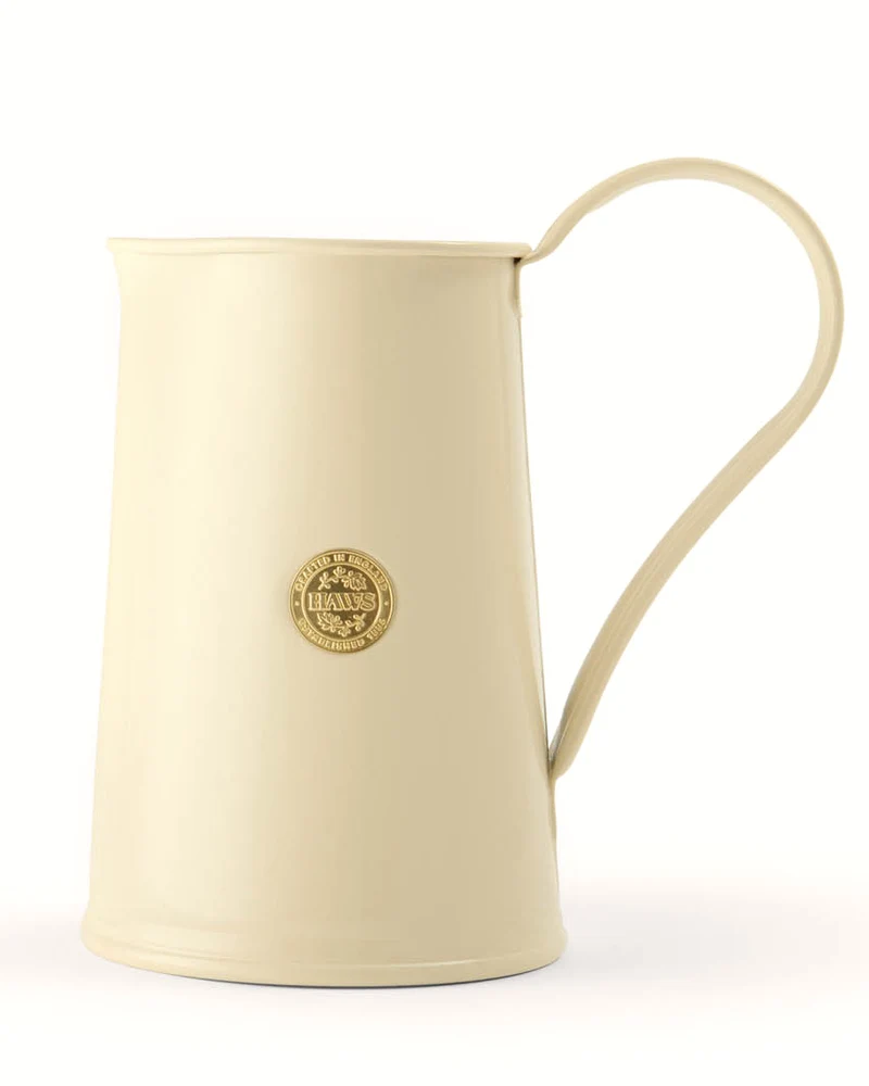 Kanna 1,8 L - Blomvas gräddvit